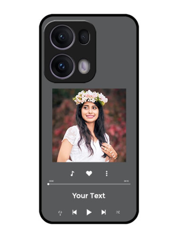 Custom Reno 13 Pro 5G Custom Metal Phone CasePlay The Music Design