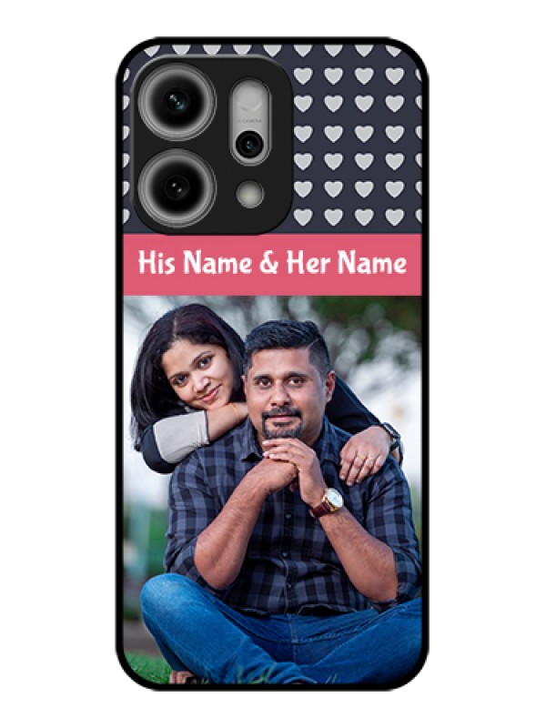 Custom Oppo Reno 14 Pro 5G Custom Metal Phone Case - Love Symbols Design