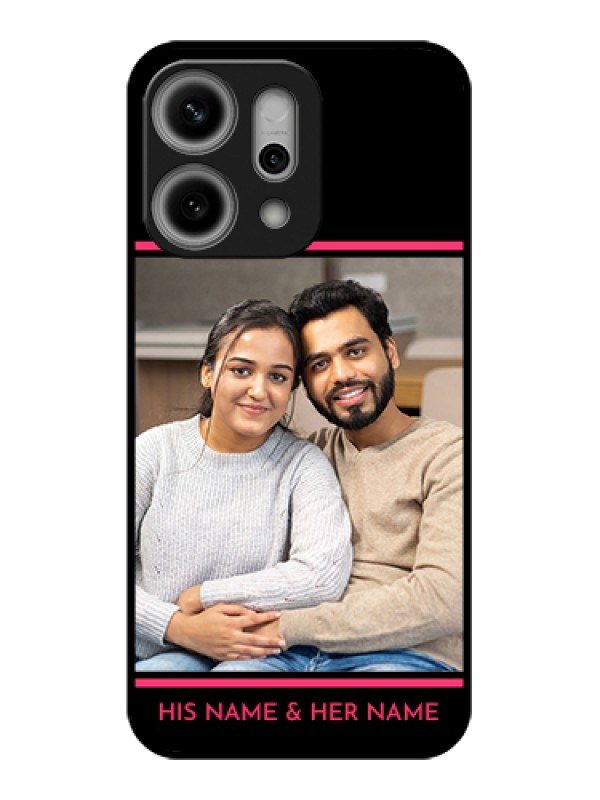 Custom Oppo Reno 14 Pro 5G Custom Metal Phone Case - With Add Text Design