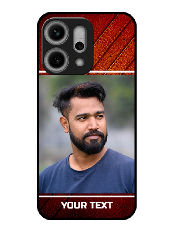 Custom Oppo Reno 14 Pro 5G Custom Metal Phone Case - Leather Phone Case Design