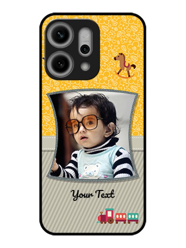 Custom Oppo Reno 14 Pro 5G Custom Metal Phone Case - Baby Picture Upload Design