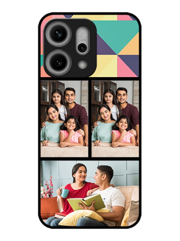 Custom Oppo Reno 14 Pro 5G Custom Metal Phone Case - Bulk Pic Upload Design