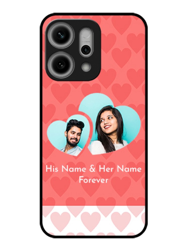 Custom Oppo Reno 14 Pro 5G Custom Metal Phone Case - Couple Pic Upload Design