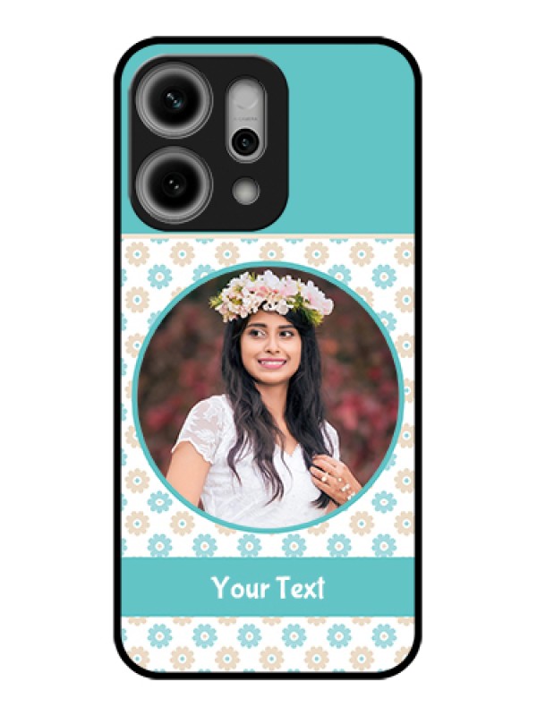 Custom Oppo Reno 14 Pro 5G Custom Metal Phone Case - Beautiful Flowers Design