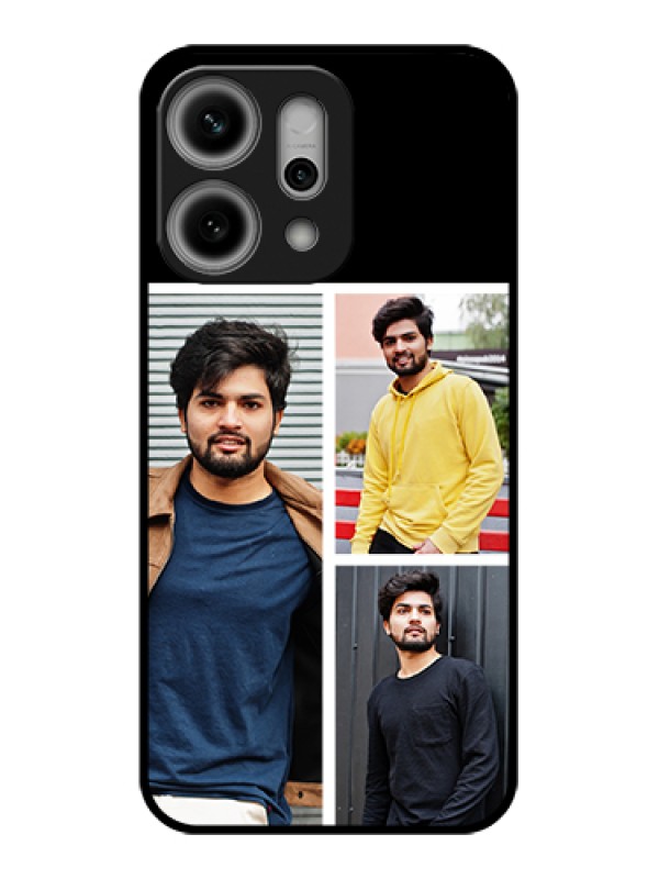 Custom Oppo Reno 14 Pro 5G Custom Metal Phone Case - Upload Multiple Picture Design