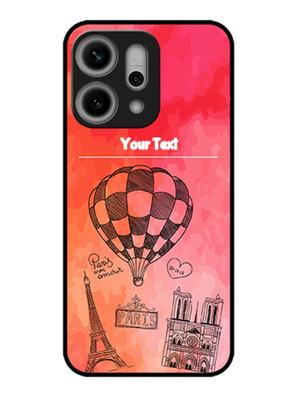 Custom Oppo Reno 14 Pro 5G Custom Metal Phone Case - Paris Theme Design