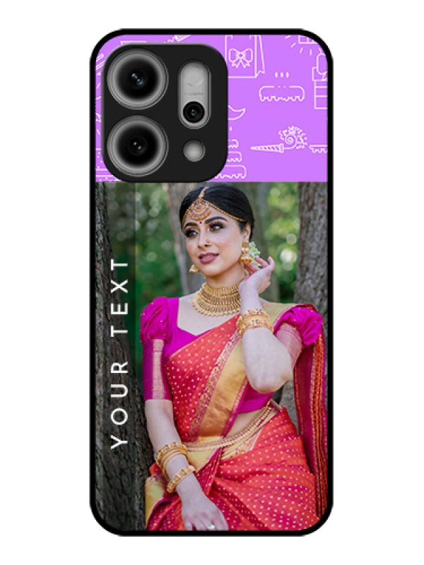 Custom Oppo Reno 14 Pro 5G Custom Metal Phone Case - Birthday Icons Design