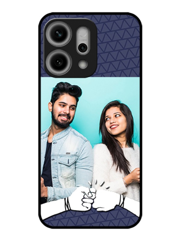 Custom Oppo Reno 14 Pro 5G Custom Metal Phone Case - With Best Friends Design