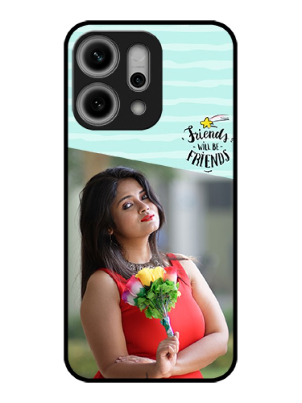 Custom Oppo Reno 14 Pro 5G Custom Metal Phone Case - Friends Picture Icon Design