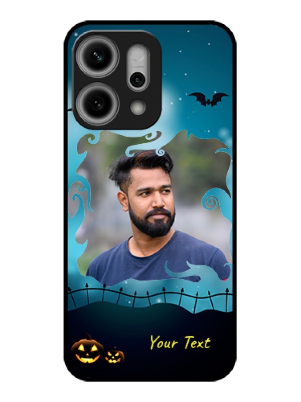Custom Oppo Reno 14 Pro 5G Custom Metal Phone Case - Halloween Frame Design