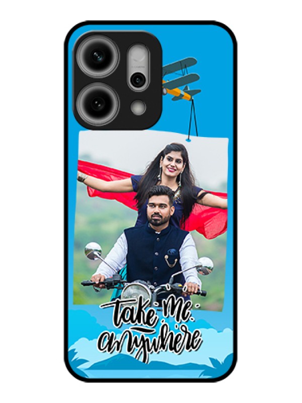 Custom Oppo Reno 14 Pro 5G Custom Metal Phone Case - Traveller Design