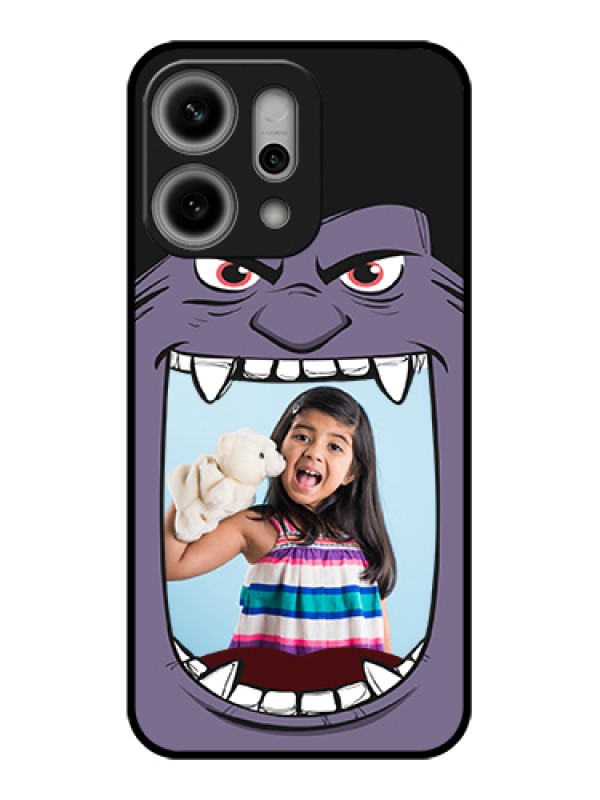 Custom Oppo Reno 14 Pro 5G Custom Metal Phone Case - Angry Monster Design