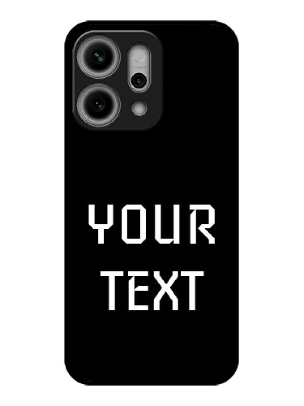 Custom Oppo Reno 14 Pro 5G Custom Metal Phone Case - Your Name Design