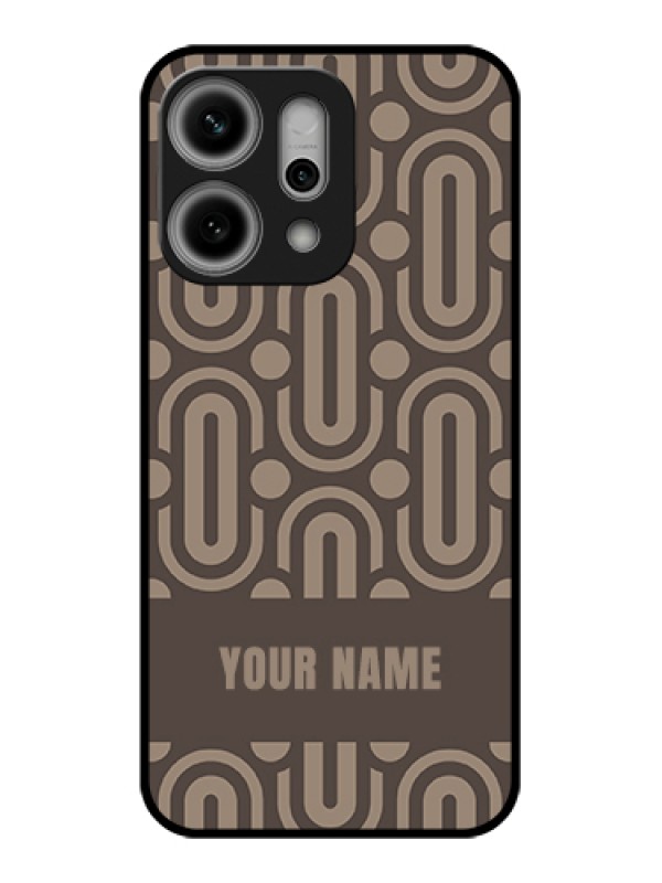 Custom Oppo Reno 14 Pro 5G Custom Metal Phone Case - Captivating Zero Pattern Design