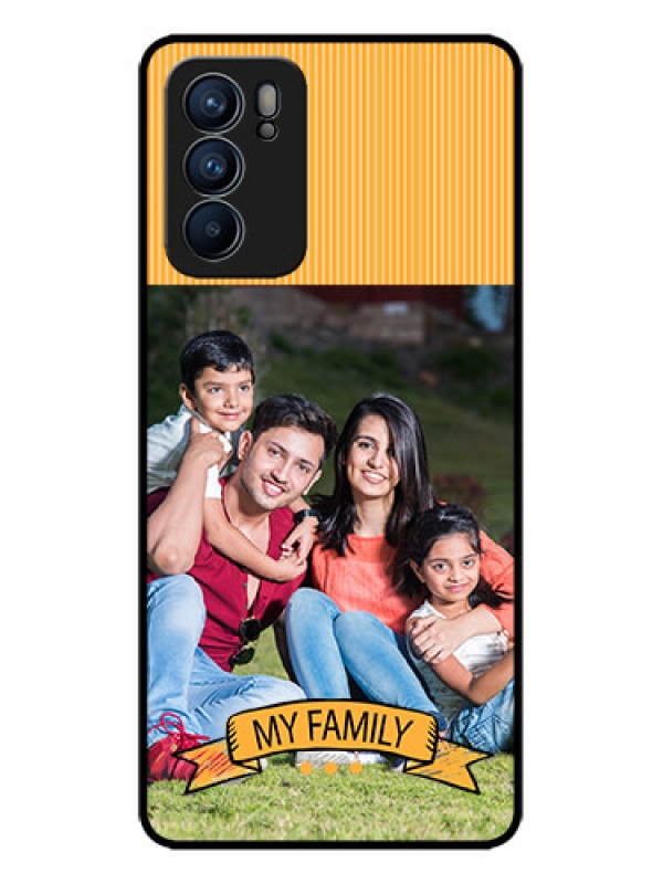 Custom Oppo Reno 6 5G Custom Metal Phone CaseMy Family Design