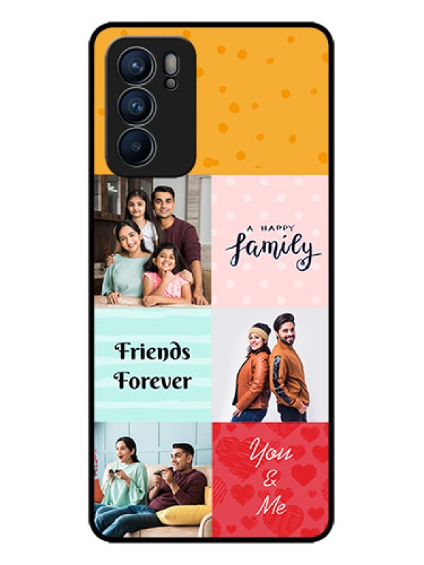 Custom Oppo Reno 6 5G Custom Metal Phone CaseImages With Quotes Design