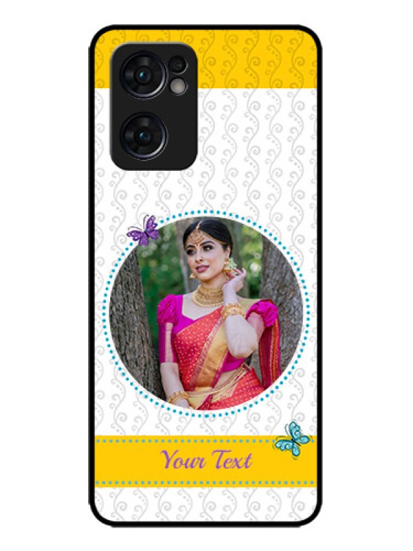 Custom Oppo Reno 7 5G Custom Metal Phone CaseGirls Premium Case Design