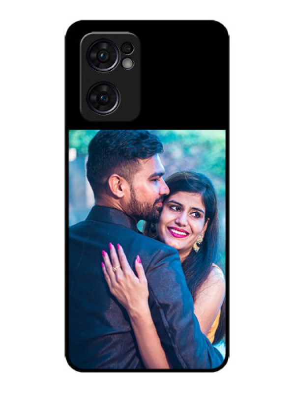 Custom Oppo Reno 7 5G Custom Metal Phone Case - Upload Full Picture With Custom Color Design