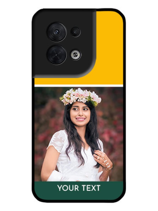 Custom Oppo Reno 8 5G Custom Metal Phone CaseLove You Design