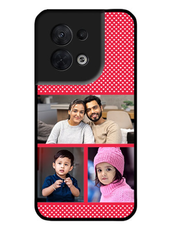 Custom Oppo Reno 8 5G Custom Metal Phone CaseBulk Photo Upload Design