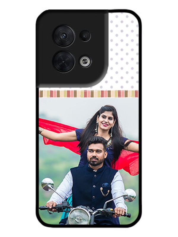 Custom Oppo Reno 8 5G Custom Metal Phone CaseCute Family Design