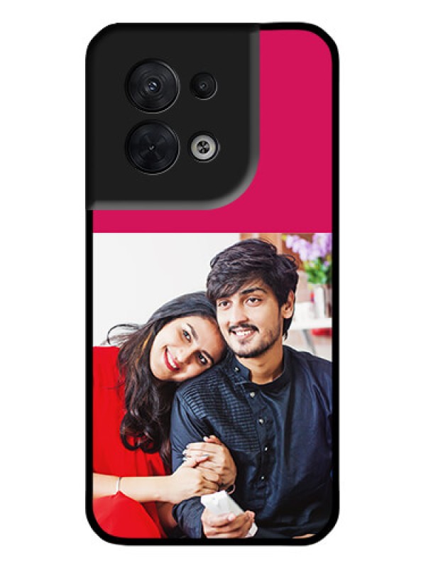 Custom Oppo Reno 8 5G Custom Metal Phone CaseAnniversary Cover Design