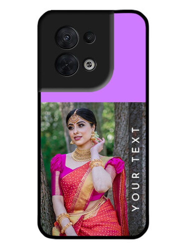 Custom Oppo Reno 8 5G Custom Metal Phone CaseBirthday Icons Design