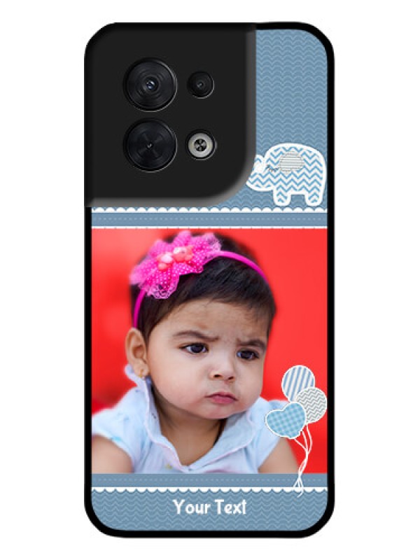 Custom Oppo Reno 8 5G Custom Metal Phone CaseWith Kids Pattern Design