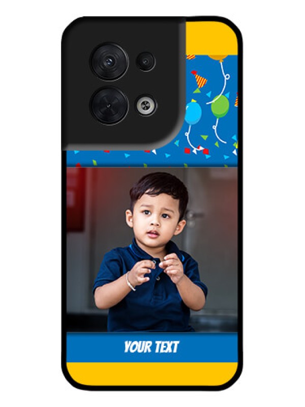 Custom Oppo Reno 8 5G Custom Metal Phone CaseBirthday Wishes Design