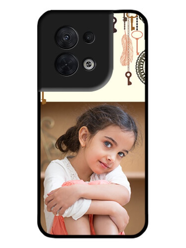 Custom Oppo Reno 8 5G Custom Metal Phone CaseBoho Style Design