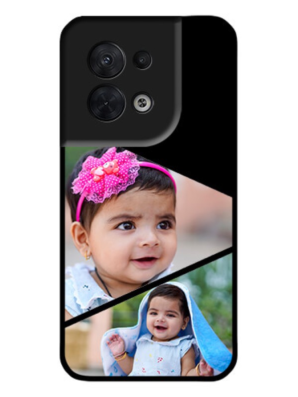 Custom Oppo Reno 8 5G Custom Metal Phone CaseSemi Cut Design