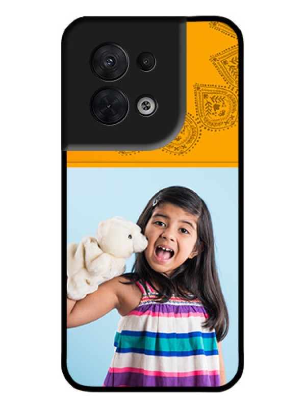 Custom Oppo Reno 8 5G Custom Metal Phone CasePhoto Wedding Design