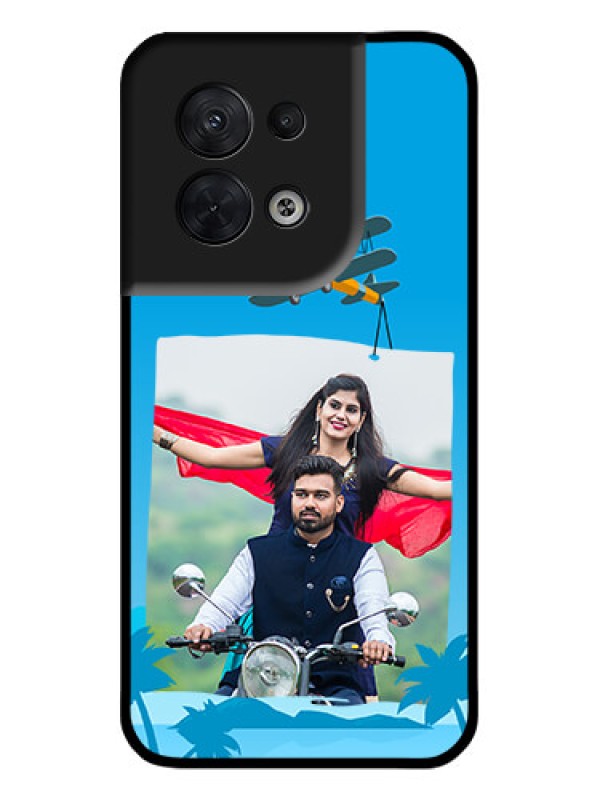 Custom Oppo Reno 8 5G Custom Metal Phone CaseTraveller Design