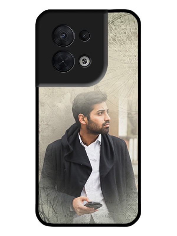 Custom Oppo Reno 8 5G Custom Metal Phone CaseWith Vintage Design