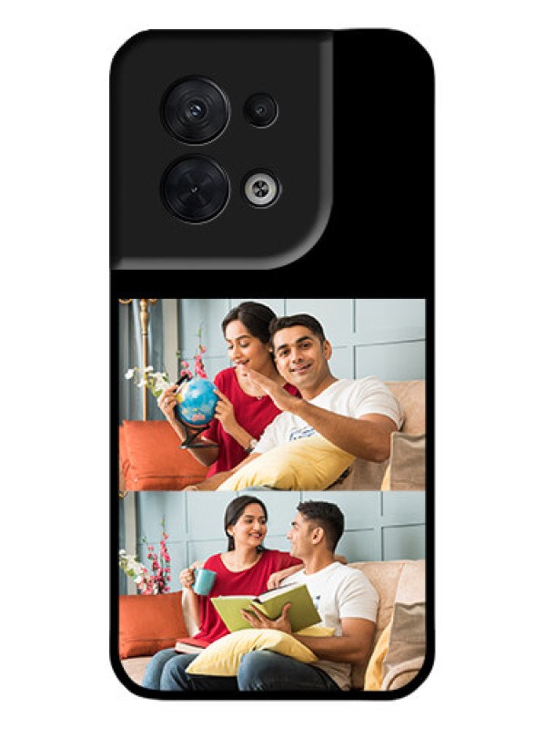 Custom Oppo Reno 8 5G Custom Metal Phone Case2 Images Design