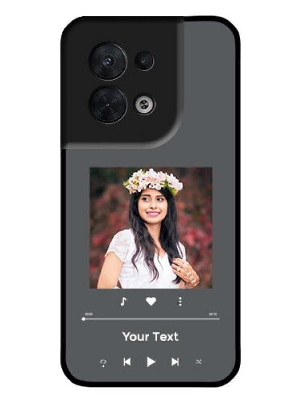 Custom Oppo Reno 8 5G Custom Metal Phone CasePlay The Music Design