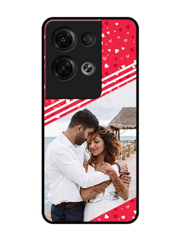 Custom Oppo Reno 8 Pro 5G Custom Metal Phone Case - Valentines Gift Design