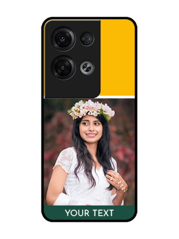 Custom Oppo Reno 8 Pro 5G Custom Metal Phone Case - Love You Design