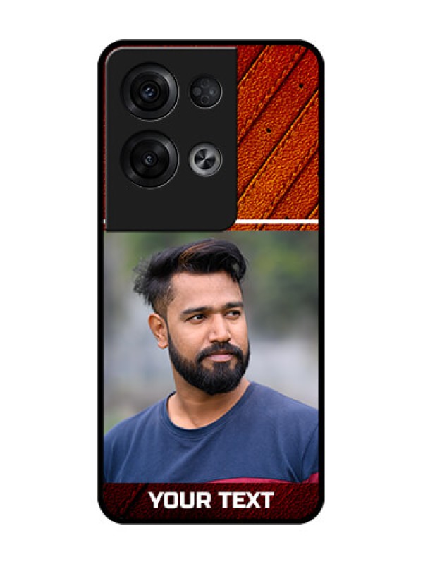 Custom Oppo Reno 8 Pro 5G Custom Metal Phone Case - Leather Phone Case Design