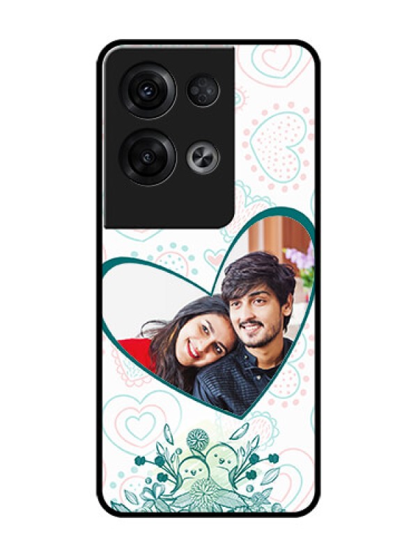Custom Oppo Reno 8 Pro 5G Custom Metal Phone Case - Premium Couple Design