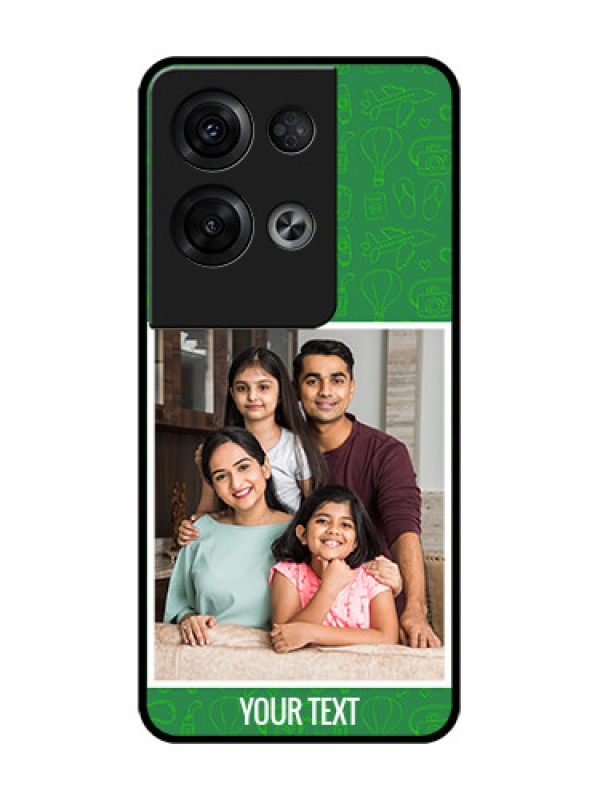 Custom Oppo Reno 8 Pro 5G Custom Metal Phone Case - Picture Upload Design