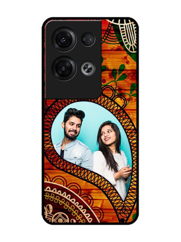 Custom Oppo Reno 8 Pro 5G Custom Metal Phone Case - Abstract Colorful Design