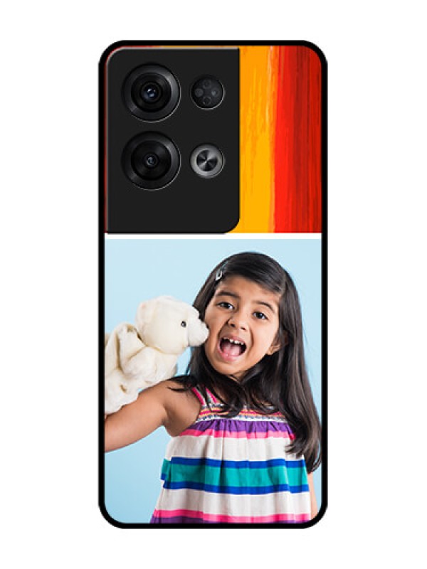 Custom Oppo Reno 8 Pro 5G Custom Metal Phone Case - Multi Color Design
