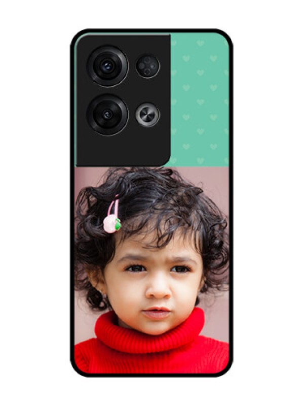 Custom Oppo Reno 8 Pro 5G Custom Metal Phone Case - Lovers Picture Design