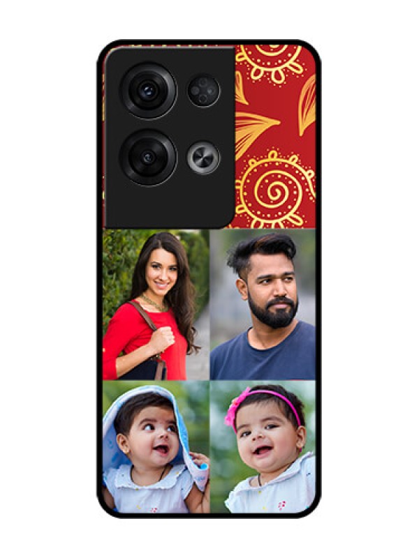 Custom Oppo Reno 8 Pro 5G Custom Metal Phone Case - 4 Image Traditional Design