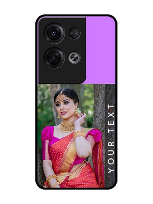 Custom Oppo Reno 8 Pro 5G Custom Metal Phone Case - Birthday Icons Design