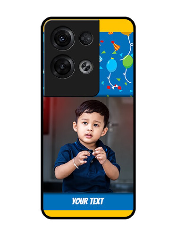 Custom Oppo Reno 8 Pro 5G Custom Metal Phone Case - Birthday Wishes Design