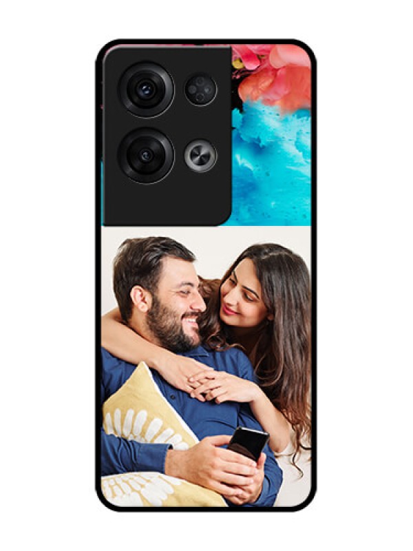 Custom Oppo Reno 8 Pro 5G Custom Metal Phone Case - Quote With Acrylic Painting Design