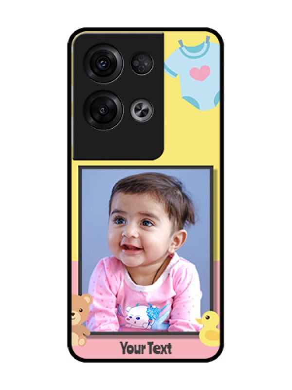 Custom Oppo Reno 8 Pro 5G Custom Metal Phone Case - Kids 2 Color Design