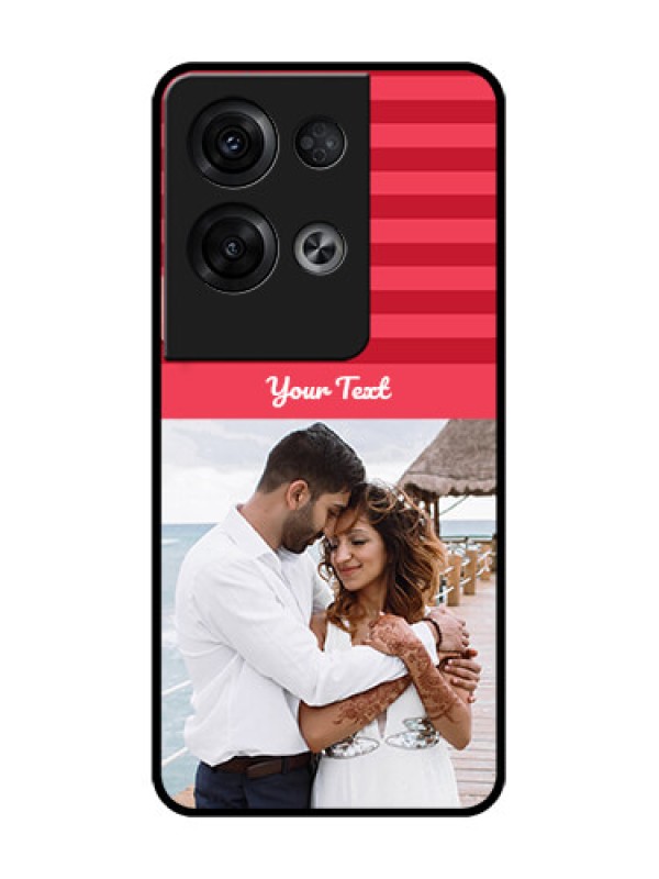 Custom Oppo Reno 8 Pro 5G Custom Metal Phone Case - Valentines Day Design